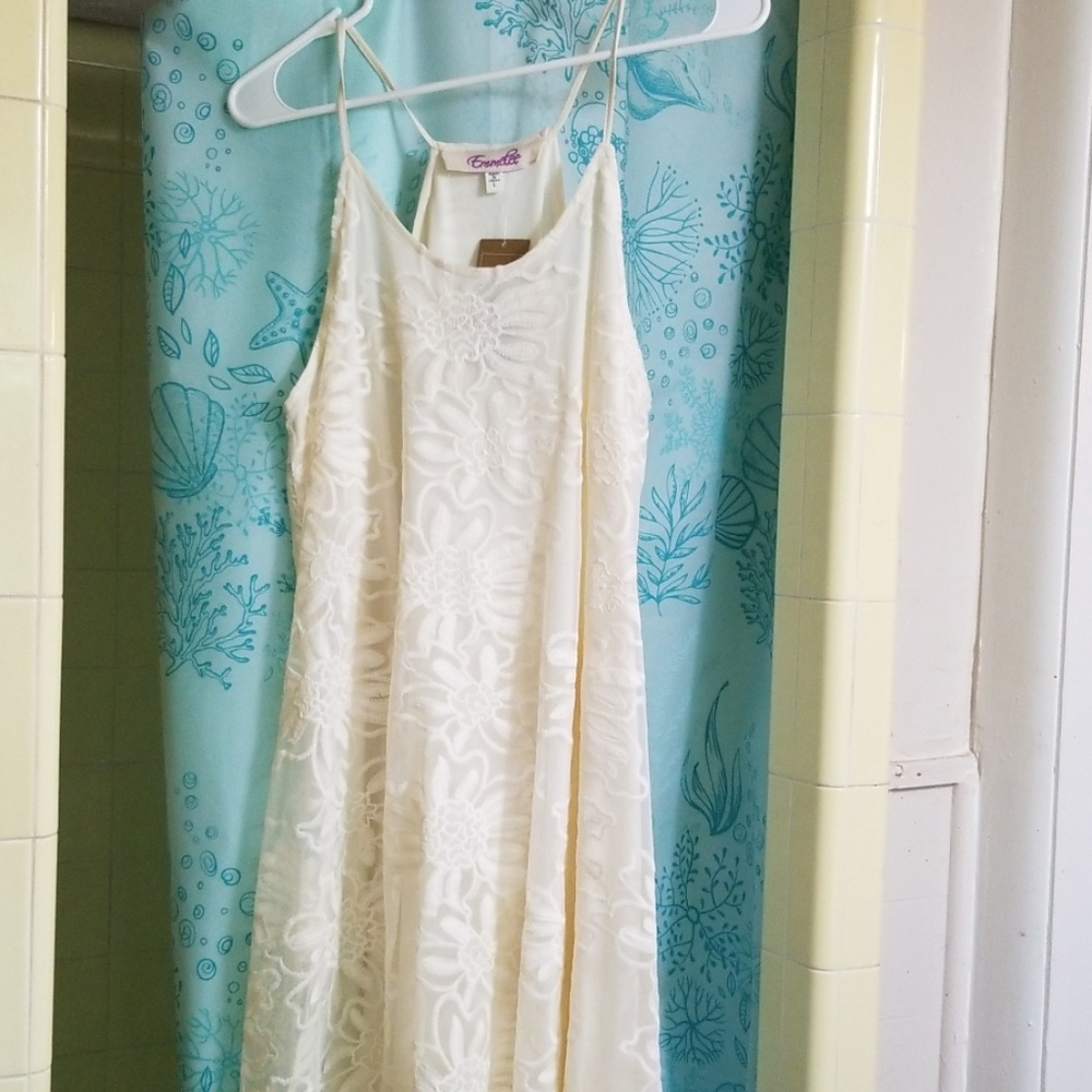 Cream dress